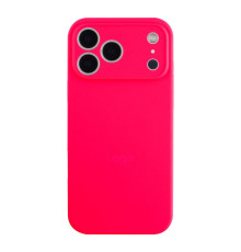 Чохол Silicone Case Full Size with Frame для iPhone 17 Pro Max Колір 38.Shiny Pink 2020000493365 ma38005_3667256