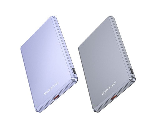Універсальна Мобільна Батарея Power Bank Borofone BJ50 Leader PD20W magnetic 5000mAh М'ята упаковка Колір Фіолетовий 2020000495888 ma38929_3868921