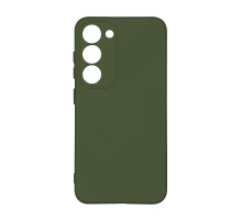 Чохол Silicone Cover Full Camera (A) для Samsung Galaxy S23 (S911) Колір 71.Dark Green 2020000352495