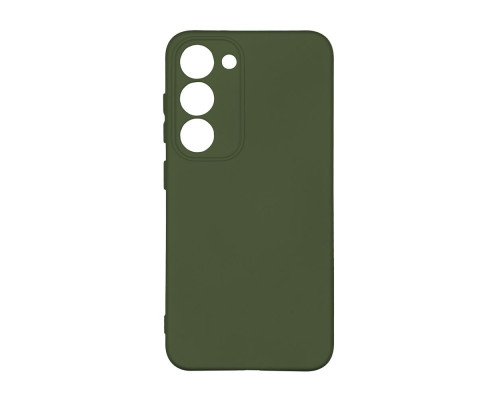 Чохол Silicone Cover Full Camera (A) для Samsung Galaxy S23 (S911) Колір 71.Dark Green 2020000352495