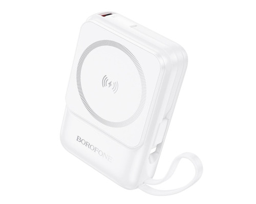 Універсальна Мобільна Батарея Power Bank Borofone BJ59 Refined 22.5W+PD20W with magnetic cable 10000mAh Колір Чорний 6941991112744 ma35175_3345242