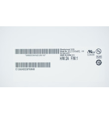 Матриця 13.3 B133XW01 V.0 (1366*768, 40pin, LED, SLIM (горизонтальні планки), глянцева, роз'єм праворуч знизу) для ноутбука (renew) NBB-68433