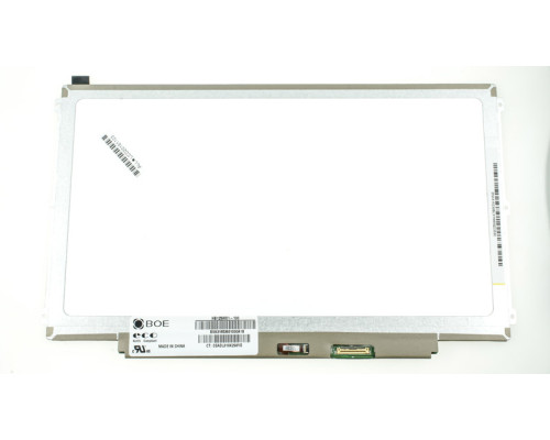 Матриця 12.5 HB125WX1-100 (1366*768, 30pin(eDP), LED, SLIM (горизонтальні вушки), матова, роз'єм праворуч знизу) для ноутбука