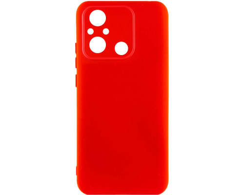 Чохол Silicone Cover Full Camera Xiaomi Redmi 12C red PLS-00-00106224