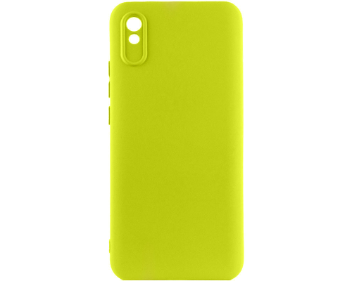 Чохол Silicone Cover Full Camera Xiaomi Redmi 9A yellow PLS-00-00118594