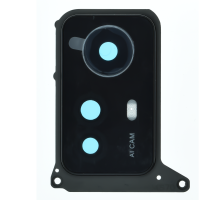 Скло камери Xiaomi Redmi Note 12S з рамкою black (Original) PLS-00-00119641
