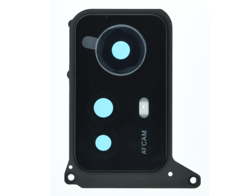 Скло камери Xiaomi Redmi Note 12S з рамкою black (Original) PLS-00-00119641
