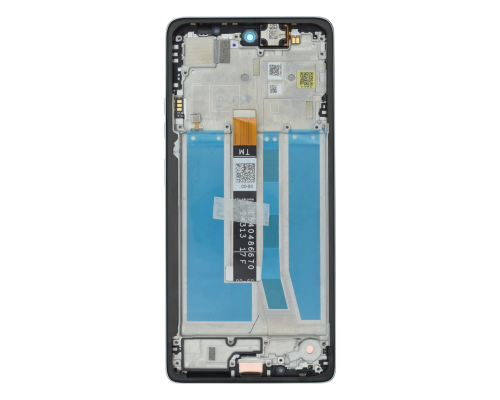 Дисплей Motorola XT2437 Moto G75 з сенсором та рамкою green (Original) PLS-00-00137032