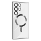 Чохол Fashion Case with MagSafe Full Camera Samsung S908 Galaxy S22 Ultra silver PLS-00-00120132