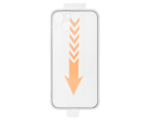 Чохол Clear Case 1.6mm + Захисне скло 2.5D black iPhone 15 PLS-00-00141355