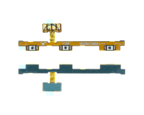 Шлейф Xiaomi Redmi Note 8 Pro з кнопками ввімкнення та гучності (Original) PLS-00-00124386