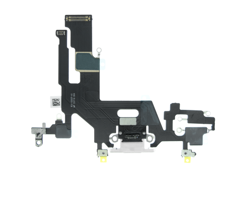 Шлейф iPhone 11 з роз'ємом зарядки white (Original China) PLS-00-00107239