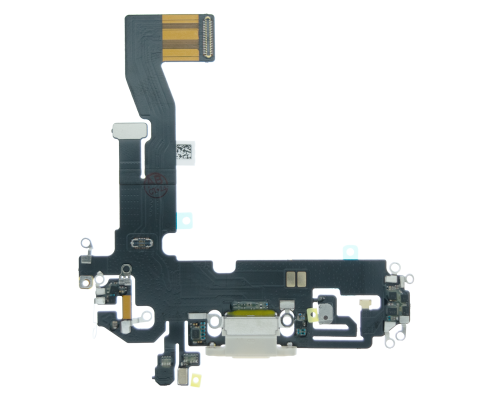 Шлейф iPhone 12 з роз'ємом зарядки white (Original China) PLS-00-00107254