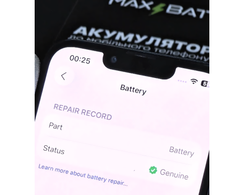 Акумулятор iPhone 12 mini (Max Bat - Genuine mode) PLS-00-00147331