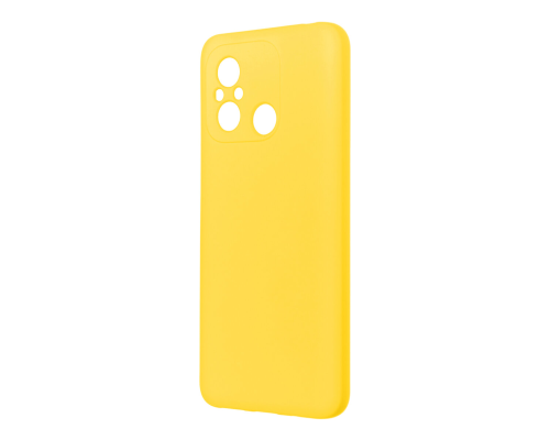 Чохол Silicone Cover Full Camera Xiaomi Redmi 12C yellow PLS-00-00118578