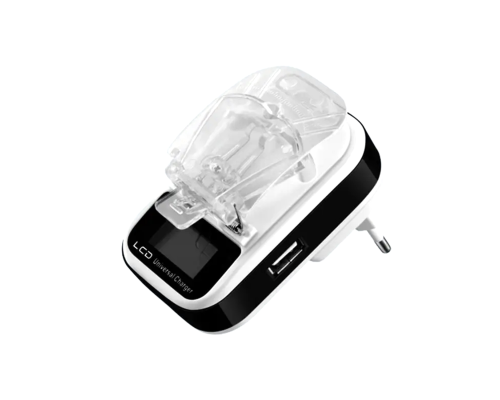 Зарядний пристрій універсальний (Жабка) USB black PLS-00-00023241