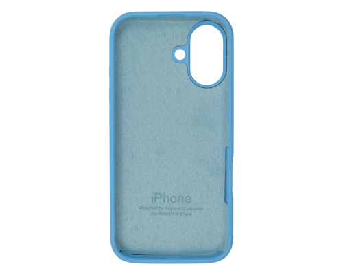 Чохол Silicone Case Full Protective iPhone 17 light blue PLS-00-00147750