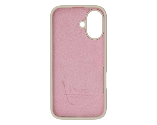 Чохол Silicone Case Full Protective iPhone 17 antique white (УЦІНКА) PLS-00-00147672