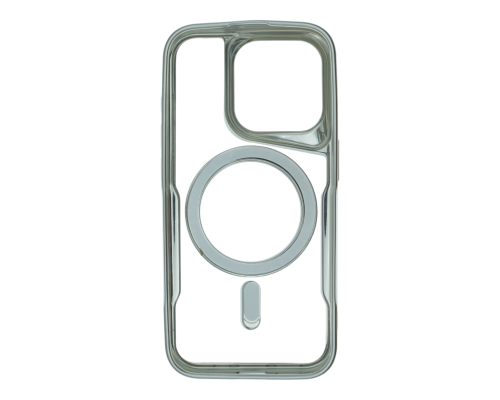 Чохол Acrilyc case with Magsafe iPhone 15 Pro silver PLS-00-00134714