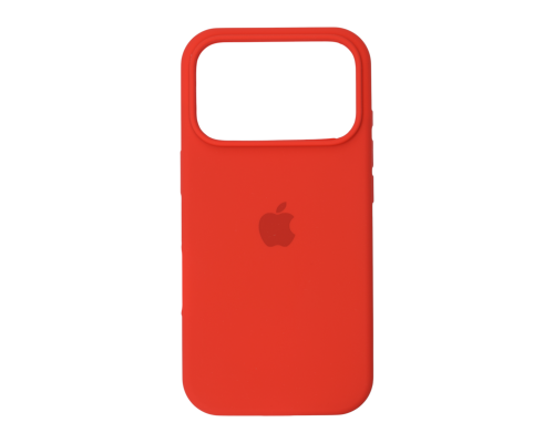 Чохол Silicone Case Full Protective iPhone 17 Pro red PLS-00-00146459