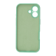 Чохол Silicone Case Full Camera Protective iPhone 17 spermint PLS-00-00150708