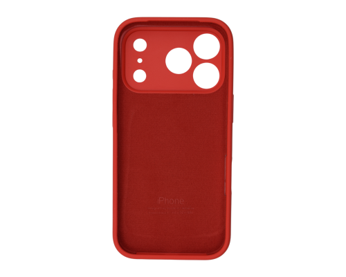 Чохол Silicone Case Full Camera Protective iPhone 17 Pro red PLS-00-00155256
