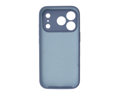 Чохол Silicone Case Full Camera Protective iPhone 17 Pro Max lavender gray PLS-00-00156034