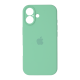 Чохол Silicone Case Full Camera Protective iPhone 17 spermint PLS-00-00150708