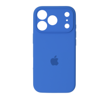 Чохол Silicone Case Full Camera Protective iPhone 17 Pro blue PLS-00-00156003