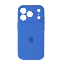 Чохол Silicone Case Full Camera Protective iPhone 17 Pro blue PLS-00-00156003