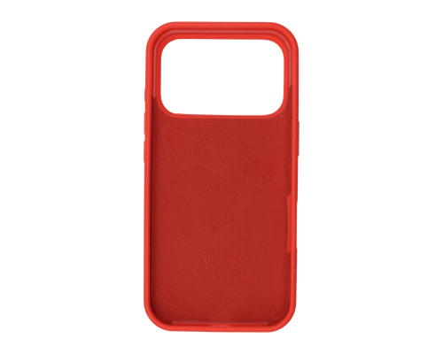 Чохол Silicone Case Full Protective iPhone 17 Pro red PLS-00-00146459