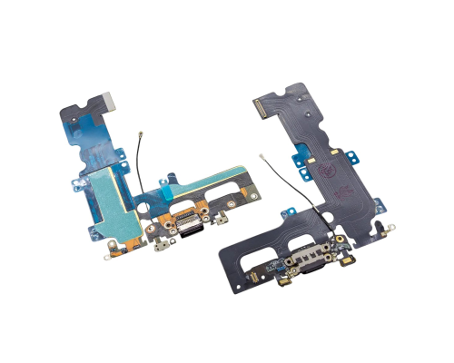 Шлейф iPhone 7 Plus з роз'ємом зарядки black (Original China) PLS-00-00020821