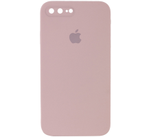 Чохол Silicone Case Квадратні Борти Full Camera iPhone 7 Plus pink sand PLS-00-00103982