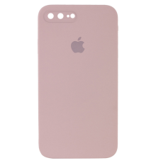 Чохол Silicone Case Квадратні Борти Full Camera iPhone 7 Plus pink sand PLS-00-00103982