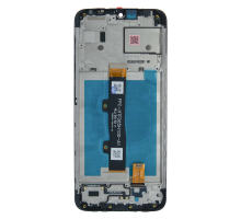 Дисплей Motorola XT2097-6 Moto E7 Power, XT2097-13 Moto E7i Power з сенсором та рамкою black PLS-00-00103863