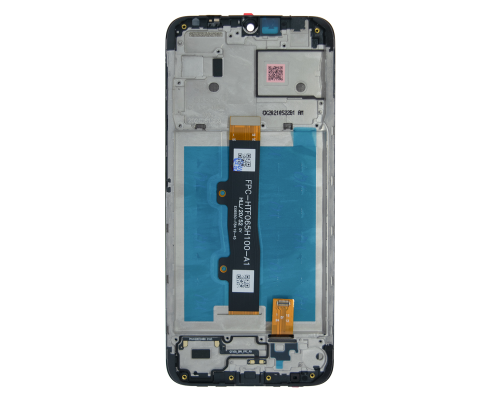 Дисплей Motorola XT2097-6 Moto E7 Power, XT2097-13 Moto E7i Power з сенсором та рамкою black PLS-00-00103863