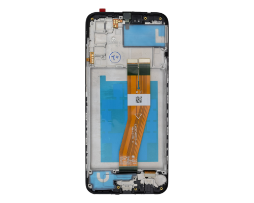 Дисплей Samsung A025F Galaxy A02s (2021) (160,5 х 72 мм) з сенсором та рамкою black (Brand Pack) PLS-00-00137253