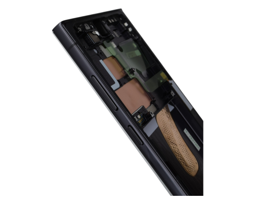 Дисплей Samsung S918 Galaxy S23 Ultra з сенсором та рамкою black (Original Assembled) PLS-00-00145882