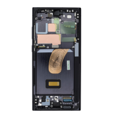 Дисплей Samsung S918 Galaxy S23 Ultra з сенсором та рамкою black (Original Assembled) PLS-00-00145882
