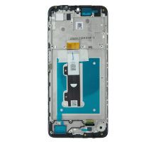Дисплей Motorola XT2239 Moto E22 з сенсором та рамкою black (Original) PLS-00-00107138