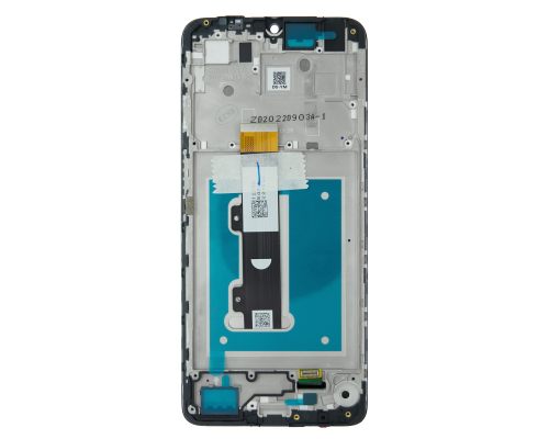 Дисплей Motorola XT2239 Moto E22 з сенсором та рамкою black (Original) PLS-00-00107138