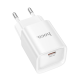 Зарядний пристрій Hoco C146A 20W 3A USB-C white PLS-00-00141166