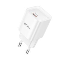 Зарядний пристрій Hoco C146A 20W 3A USB-C white PLS-00-00141166