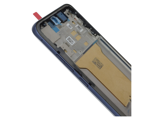 Дисплей Motorola XT2605 Moto Edge 70 Fusion з сенсором та рамкою (silhouette) dark blue (Service) PLS-00-00172921