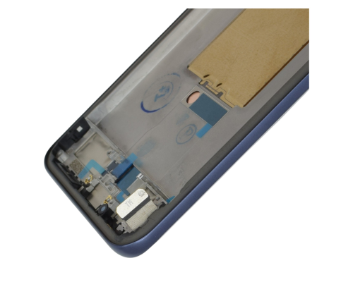 Дисплей Motorola XT2605 Moto Edge 70 Fusion з сенсором та рамкою (silhouette) dark blue (Service) PLS-00-00172921
