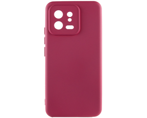 Чохол Silicone Cover Full Camera Xiaomi 13 marsala PLS-00-00118526