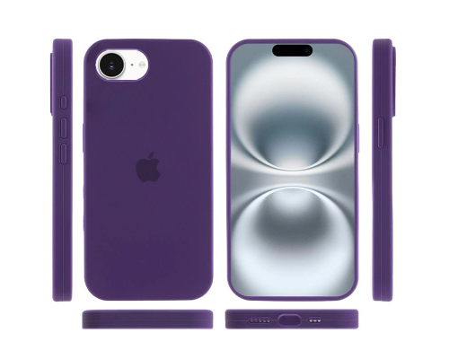 Чохол Silicone Case Full Protective iPhone 16e amethyst PLS-00-00142231
