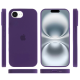 Чохол Silicone Case Full Protective iPhone 16e amethyst PLS-00-00142231