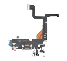 Шлейф iPhone 13 Pro з роз'ємом зарядки silver (Original China) PLS-00-00107267