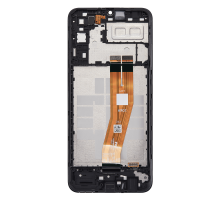 Дисплей Samsung A042 Galaxy A04e (2022) з сенсором та рамкою black (Original) PLS-00-00108324